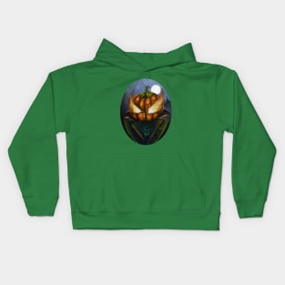 pumkin owl Kids Hoodie